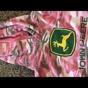John Deere Shirts & Tops - Girls John Deere Sweatshirt John Deere Shirts & Tops - Girls John Deere Sweatshirt